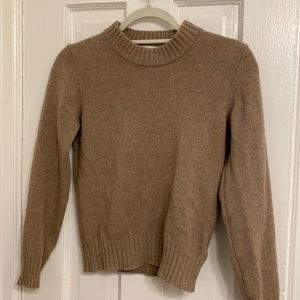 Asket cashmere sweater XXS in light brown